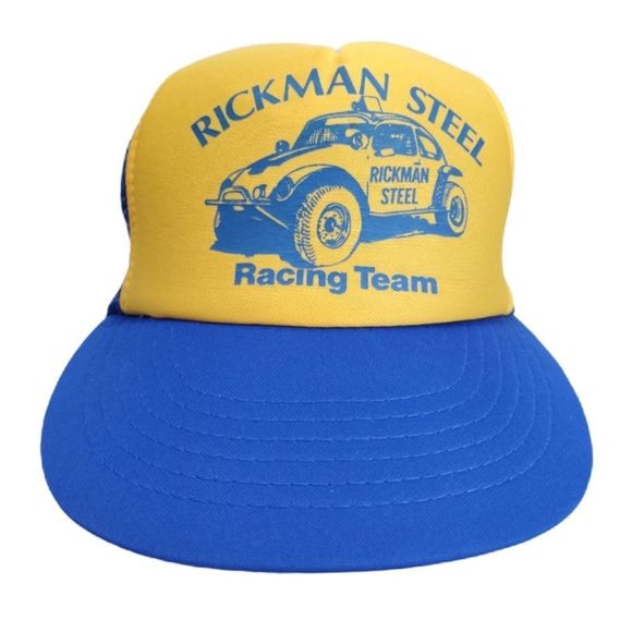 Designer Award Cap Other - Rickman Steel Vintage Racing Team Snap Back Trucker Hat